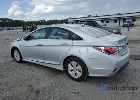 2014 Hyundai Sonata Hybrid from USA, damaged, VIN KMHEC4A48EA116873